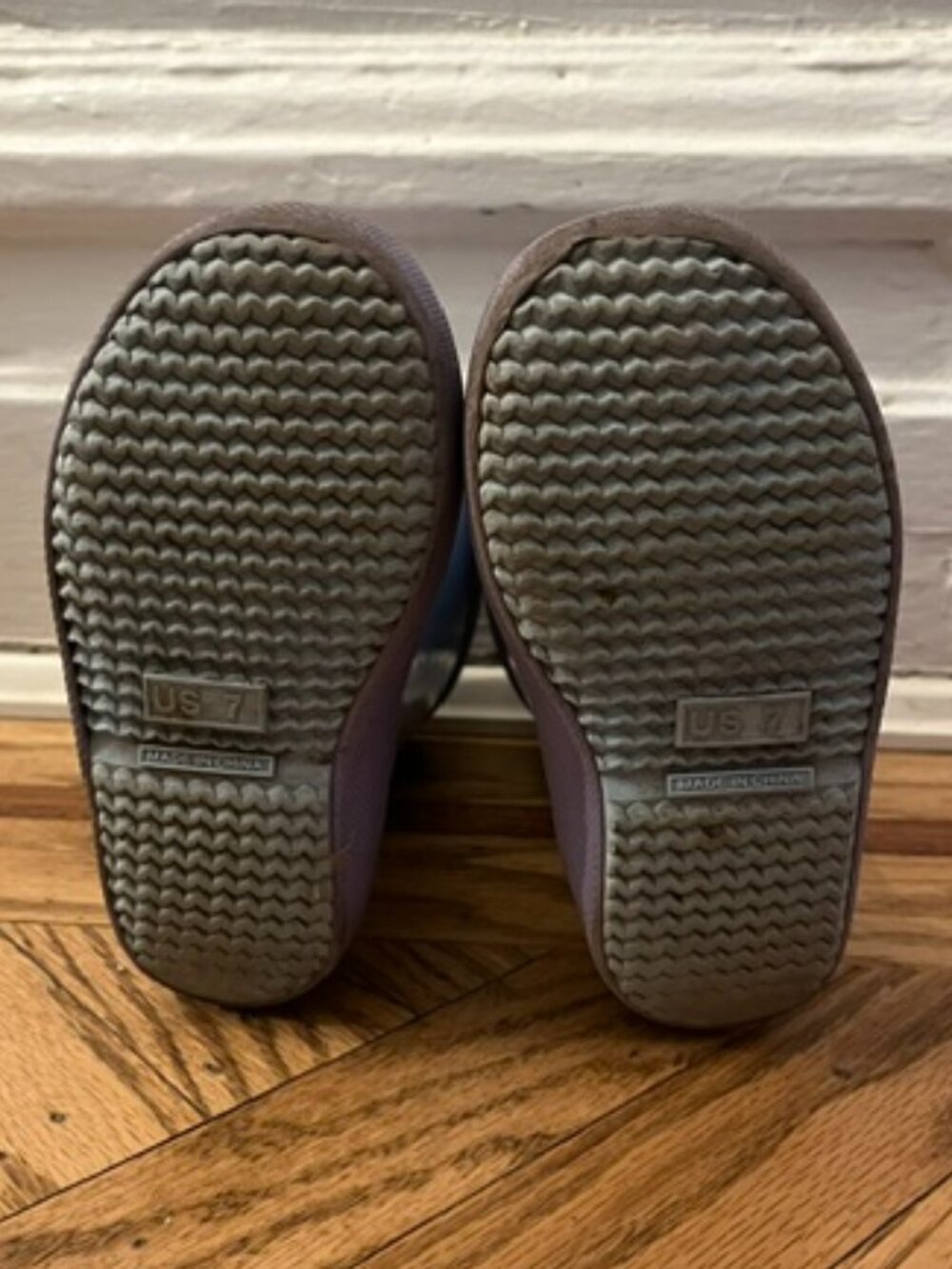 Toddler U.S. Size 7 Hunter Rain Boots - Light Purple Sparkle - Picture 3 of 4